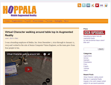 Tablet Screenshot of hoppala-agency.com